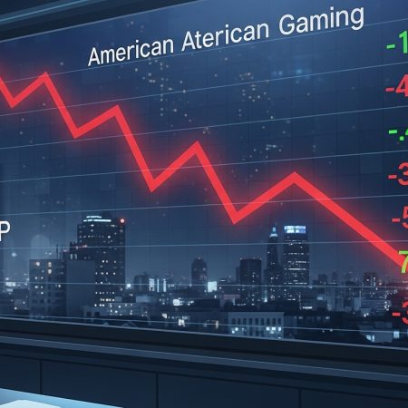 American gaming industry sees annual stock values decline