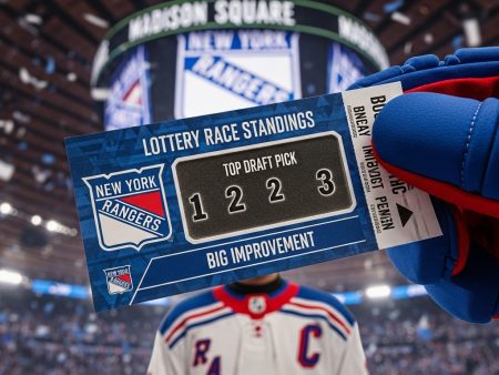 New York Rangers: A big improvement in their lottery race standings