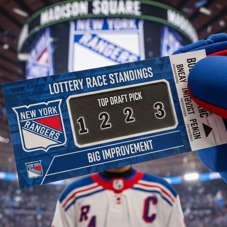 New York Rangers: A big improvement in their lottery race standings