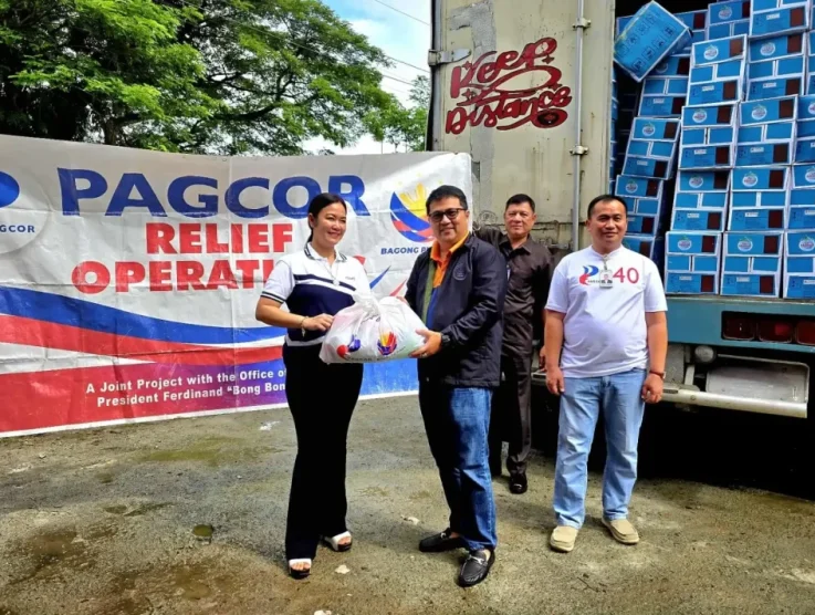 PAGCOR delivers ₱32.85M relief support to typhoon‑hit communities🌈