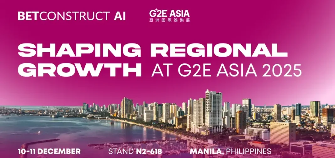 BetConstruct AI wraps up global tour at the G2E Asia 2025 in Manila💡